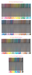 Chameleon Fineliner Changing colors - tónovací linery - sada 12 ks - BRIGHT TONES