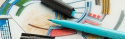 Faber-Castell PITT artist pen GREY TONES - sada v odstínech šedi - 12 ks