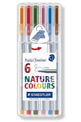 STAEDTLER Triplus 334 - linery 6 barev - LLAMA BOX