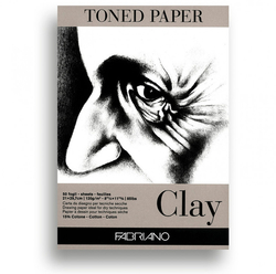 Fabriano Toned paper - CLAY - tónovaný papír (120 g/m2, 21 x 29,7 cm) - A4 - 1 list