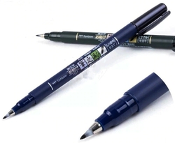 Tombow Fudenosuke BRUSH PEN - černá - sada 2 ks