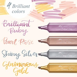 Faber-Castell Textliner METALLIC - jednotlivé kusy