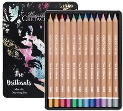 Cretacolor - The Brilliants - Megacolor metallic - 12 ks