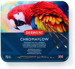 DERWENT CHROMAFLOW - sada 72 ks -  umělecké pastelky