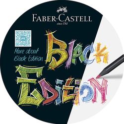 Faber-Castell BLACK EDITION pastelky - sada 12 ks