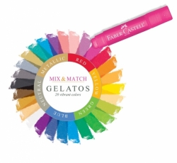 Faber-Castell GELATOS - pigmentové tyčinky - 