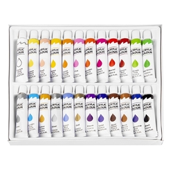 EASY Acrylic paint - akrylové barvy v tubě - 24 x 12 ml