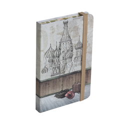 EASY Notebook - čtverečkovaný notes A6 - Cestování - 4 VARIANTY