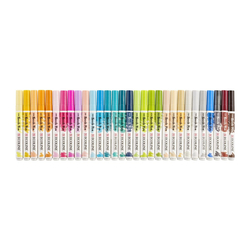 Royal Talens ECOLINE brush pen - štětcové fixy - rozmývatelné - SADA 30 ks - ADDITIONAL