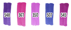 Royal Talens ECOLINE brush pen - štětcové fixy - rozmývatelné - SADA 5 ks VIOLET - fialové odstíny