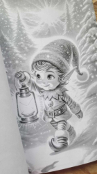 Elf's Journey Coloring Book - Max Brenner