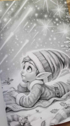 Elf's Journey Coloring Book - Max Brenner