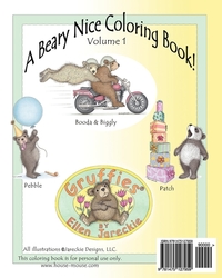 A Beary Nice Coloring Book Vol. 1 - Ellen C. Jareckie