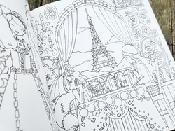 Fairy and Magical Land Journey Coloring Book (Eriy) - JAPONSKO