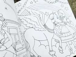 Fairy and Magical Land Journey Coloring Book (Eriy) - JAPONSKO