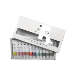RICO Design - Art acrylic paint - PASTEL - pastelové akrylové barvy v tubě - 12 x 12 ml