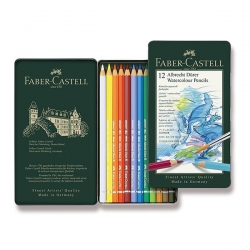 Faber-Castell ALBRECHT DÜRER - akvarelové pastelky - sada 12 ks