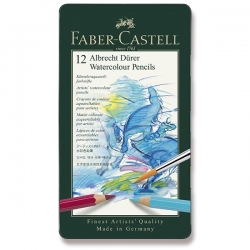 Faber-Castell ALBRECHT DÜRER - akvarelové pastelky - sada 12 ks