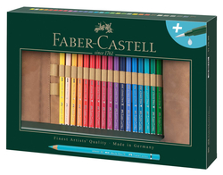 Faber-Castell ALBRECHT-DÜRER sada 32 ks - akvarelové pastelky - s rolovacím pouzdrem