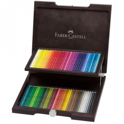 Faber-Castell ALBRECHT DÜRER - akvarelové pastelky - sada 72 ks - dřevěná kazeta