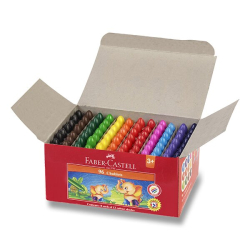 Faber-Castell Chublets Jumbo - Voskovky - 96 ks (12 barev po 8 kusech)