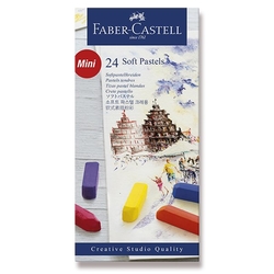 Faber-Castell CREATIVE STUDIO - suché pastely - MINI - sada 24 kusů