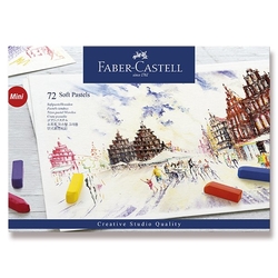 Faber-Castell CREATIVE STUDIO - suché pastely - MINI - sada 72 kusů