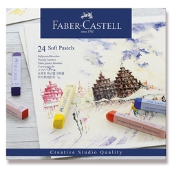 Faber-Castell CREATIVE STUDIO - suché pastely - sada 24 kusů