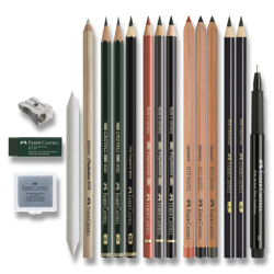 Faber-Castell Discovery set - 17 ks, suchá technika