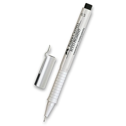 Faber-Castell ECCO pigment BLACK - černý liner - různé síly hrotu