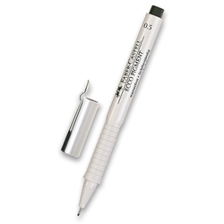 Faber-Castell ECCO pigment BLACK - černý liner - různé síly hrotu