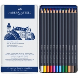 Faber-Castell GOLDFABER - umělecké pastelky - sada 12 ks