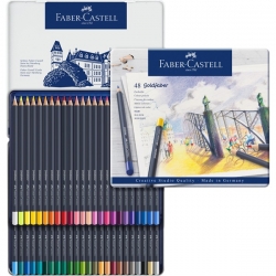 Faber-Castell GOLDFABER - umělecké pastelky - sada 48 ks