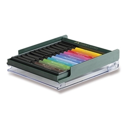 Faber-Castell PITT artist pen PRIMARY - sada základních barev 12 ks