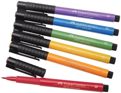 Faber-Castell PITT artist pen - štětečkové fixy - jednotlivé barvy
