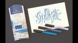 Faber-Castell PITT artist pens - CALLIGRAPHY SET - sada 4 ks