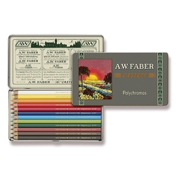 Faber-Castell POLYCHROMOS - 111 YEARS - limitovaná edice - umělecké pastelky - sada 12 ks