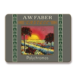 Faber-Castell POLYCHROMOS - 111 YEARS - limitovaná edice - umělecké pastelky - sada 12 ks - KRÁTKÉ