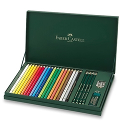 Faber-Castell POLYCHROMOS - umělecké pastelky - sada 24 ks v dárkové krabičce