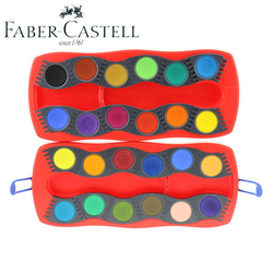 Faber-Castell CONNECTOR WATERCOLOURS - vodové barvy - sada 24 ks (průměr 30 mm)