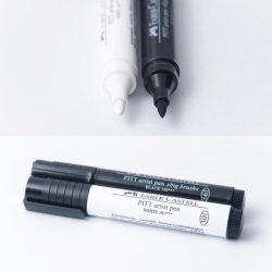 Faber-Castell PITT Artist pen - BIG - BÍLÁ