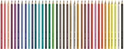 Faber-Castell Colour GRIP 2001 36 ks v plechové krabičce