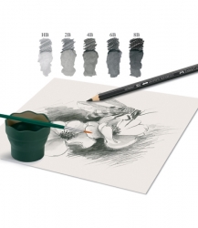 Faber-Castell Graphite Aquarelle - akvarelové grafitové tužky - různé tvrdosti