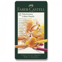 Faber-Castell POLYCHROMOS - umělecké pastelky - sada 12 ks