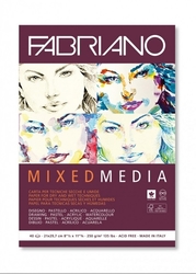 FABRIANO Mixed Media - (250 g/m2, 40 listů) - A4
