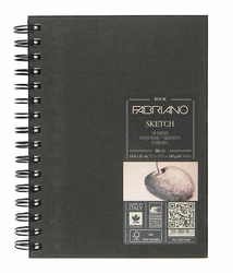 FABRIANO Sketch book - kroužková vazba (110 g/m2) - A5 - PORTRÉT