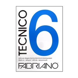 FABRIANO Tecnico 6 hladký (240 g/m2, 20 listů) - 25 x 35 cm