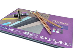 FABRIANO Tiziano Pastello FLECKED COLOURS - skicák (160 g/m2, 30 listů) A4 - 6 barev
