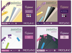 FABRIANO Tiziano Pastello SOFT COLOURS - skicák (160 g/m2, 30 listů) A4 - 6 jemných barev