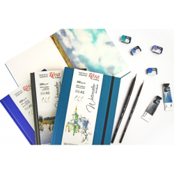 Fabriano Unica - Sketchbook pro akvarel Rosa (250g, A5)